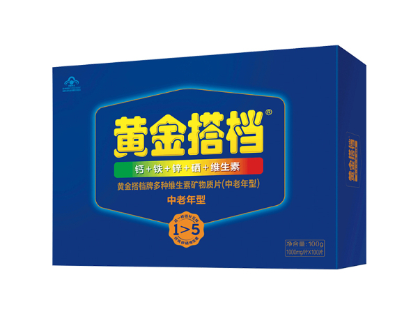 黃金搭檔牌 多種維生素礦物質片 黃金搭檔牌 多種維生素礦物質片